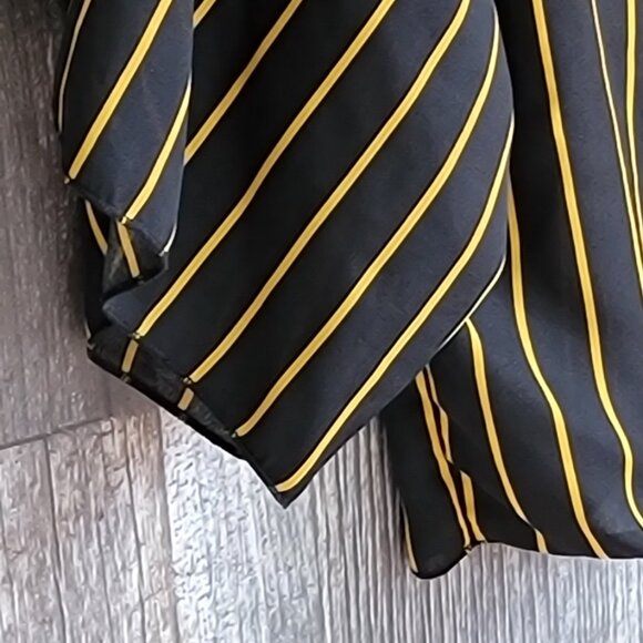 Striped V-Neck Blouse - Picture 4 of 4